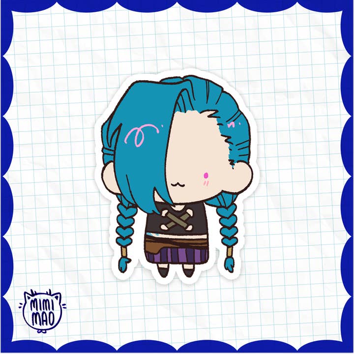 mimimao - Wholesale Phone & Laptop Stickers - Arcane / League of Legends Chibi Stickers