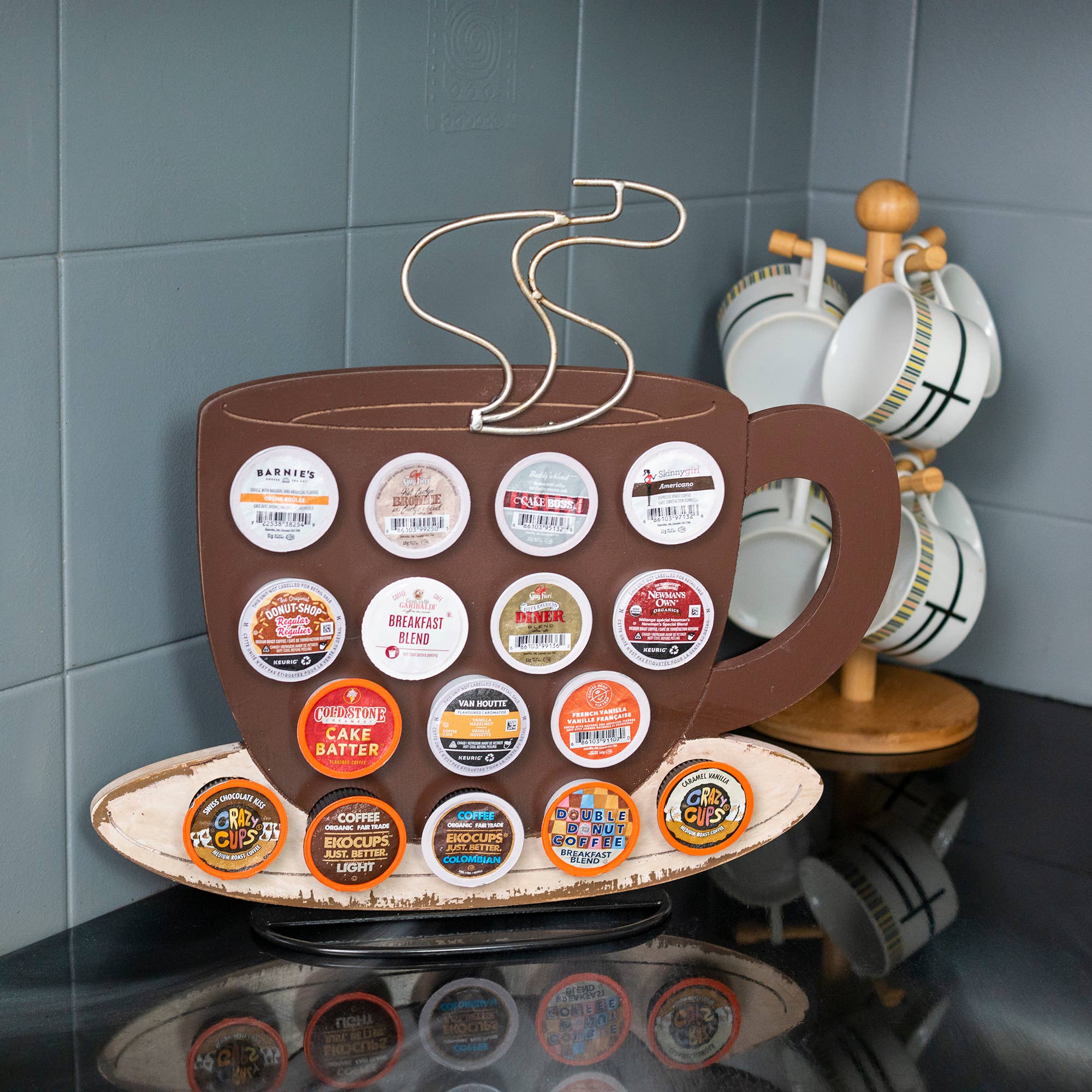 MADE EASY KIT - Wholesale Kitchen Storage/Organizer - Made Easy Kit Front Facing Countertop Coffee Pods Holder24