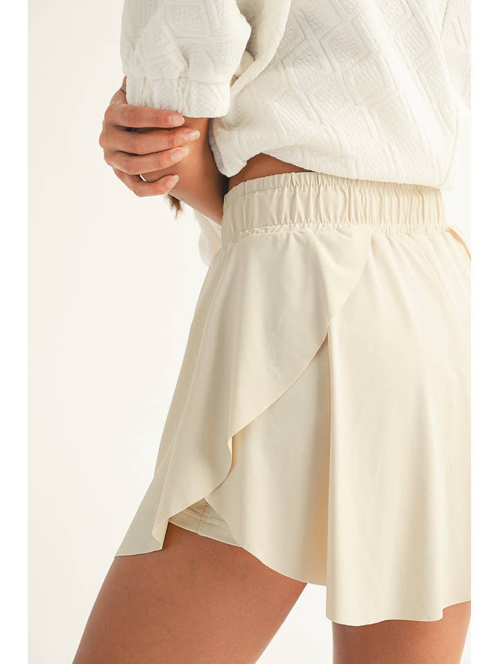 Little Daisy Closet - Wholesale Skort - Women's - LDC Drawstring High Waist Lined Tennis Skorts