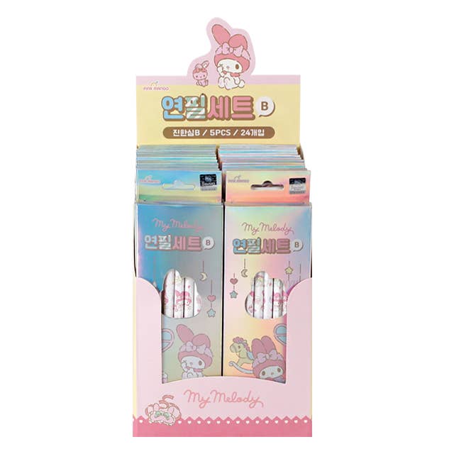 K-Wonderland - Wholesale Pencil - Sanrio School/ Office Pencil 5PCS Set 9