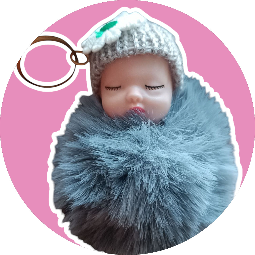 Kids4trendy - Wholesale Keychain - Kids - handmade keychain with a doll18