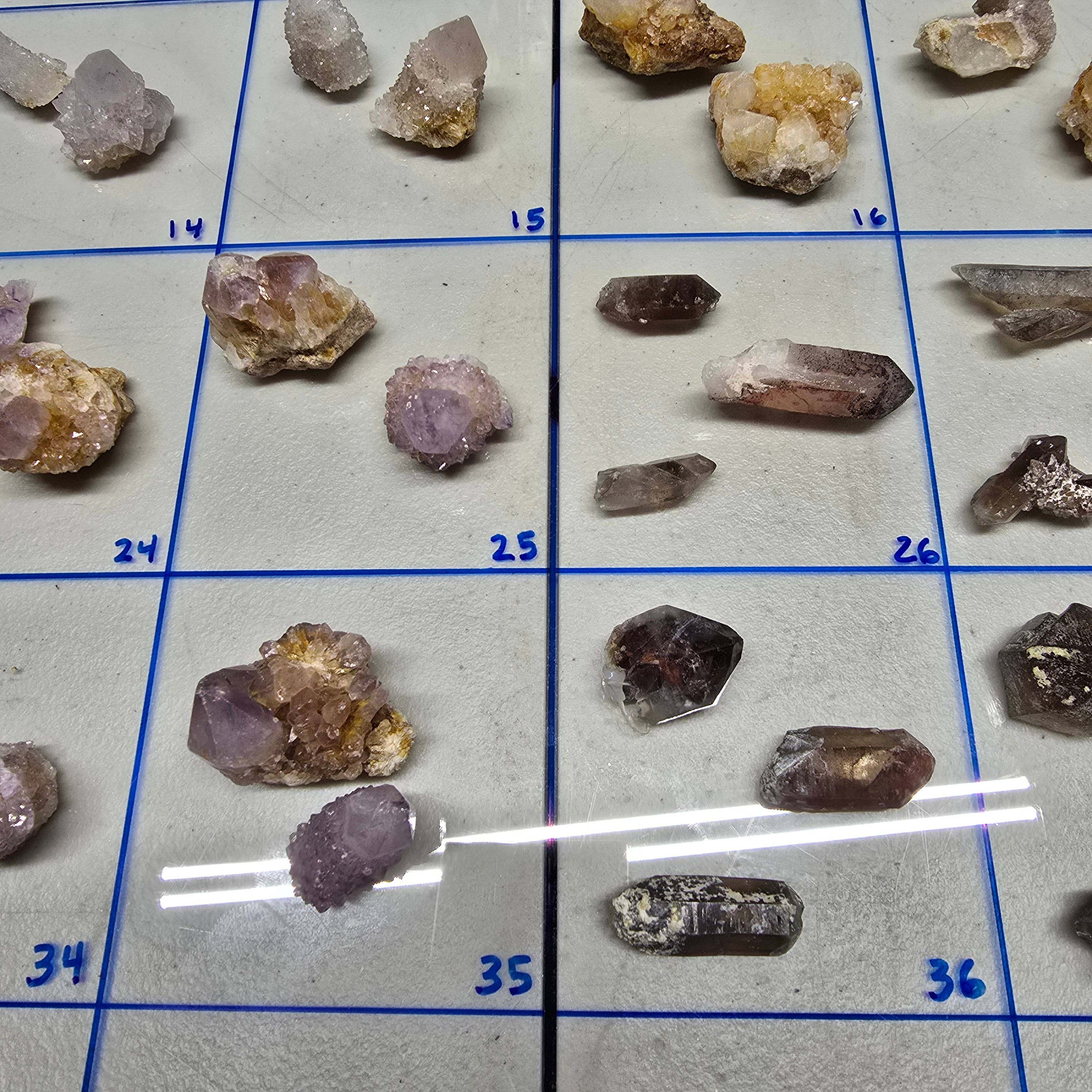 Fantasia Mining - Vendita all'ingrosso Pietra/cristallo spirituale - Quarzo Spirituale / Quarzo delle Fate / Quarzo Sudafricano (Blu-2)7