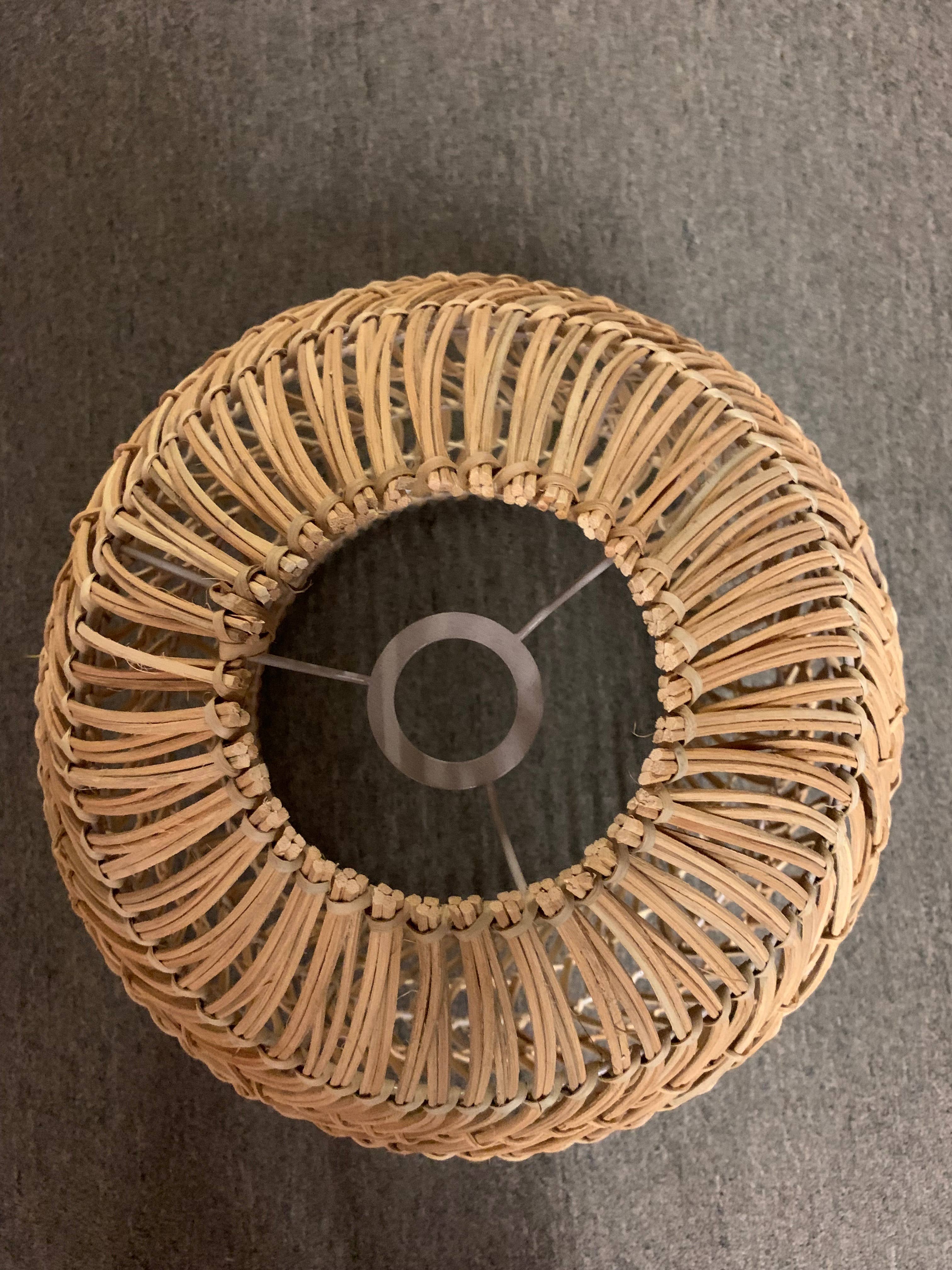 Coucou Bamboo – Abajur por atacado – Abajur artesanal de rattan Coucou Bamboo2