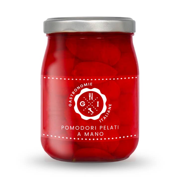 Skalade Tomater i Naturlig Saft 580 ml för wholesale av Gastronomie Italiane