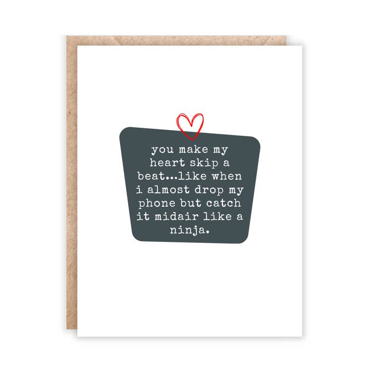 Mi fai battere il cuore all'impazzata, ninja. per la vendita all'ingrosso da parte di Jolly Rae