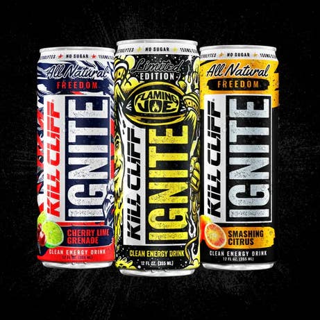 KILL CLIFF ENERGY- The Clean Energy Drink for wholesale by Kill Cliff