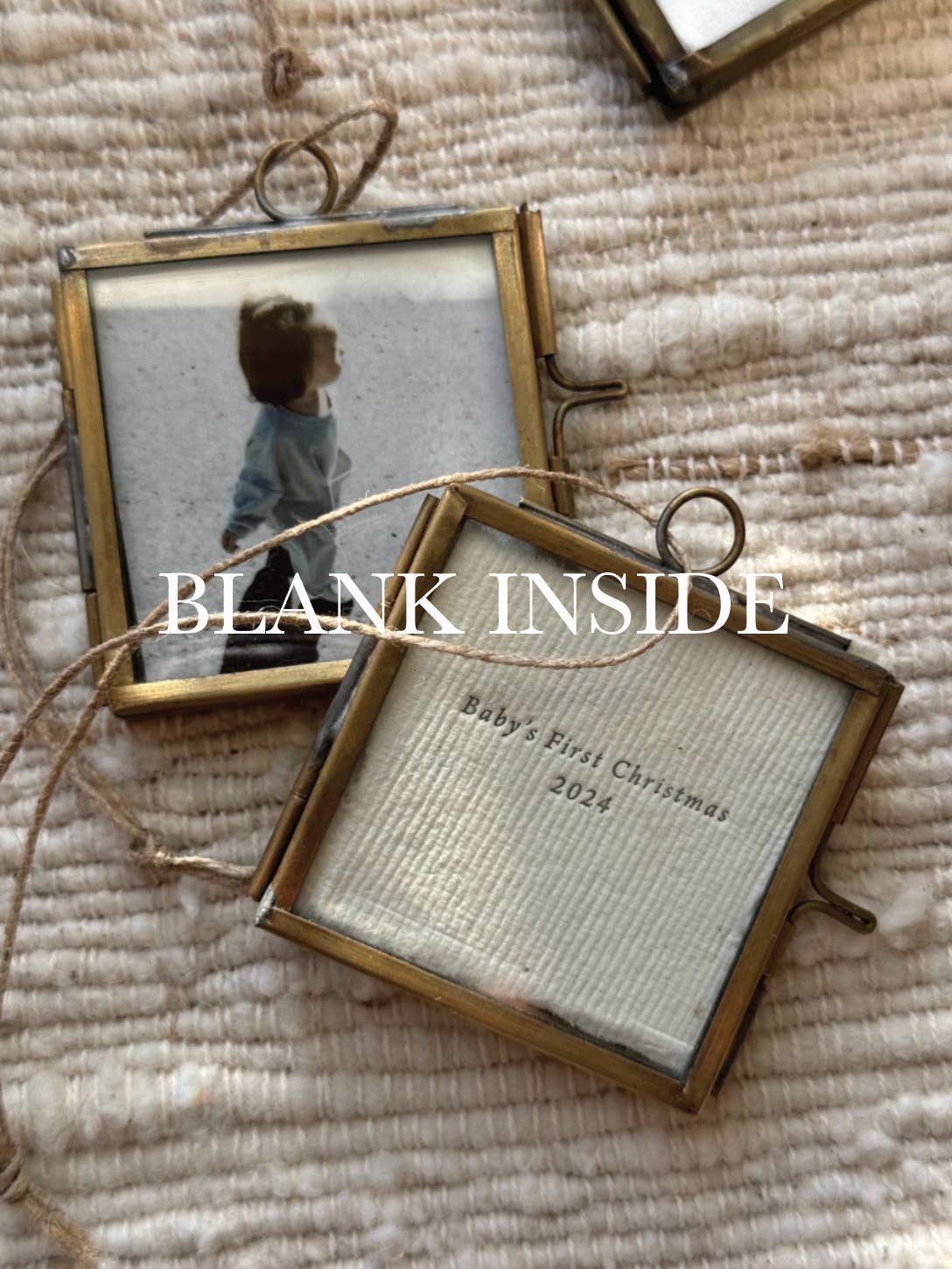 Belinda Love Lee Paperie - Wholesale Christmas Decoration - Blank Ornament, Mini Frame, Christmas Ornament