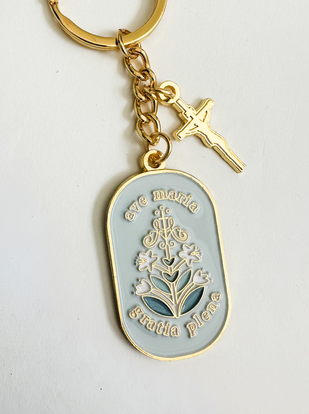 Lily & Lamb - Wholesale Keychain - Women's - Ave Maria Keychain2
