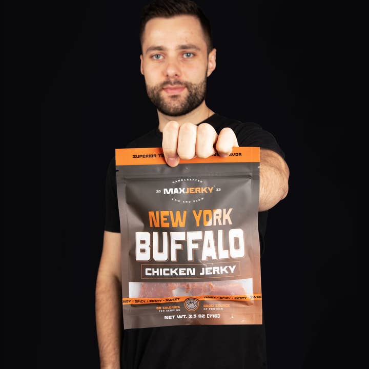 MaxJerky - Wholesale Jerky - New York Buffalo Chicken Jerky2