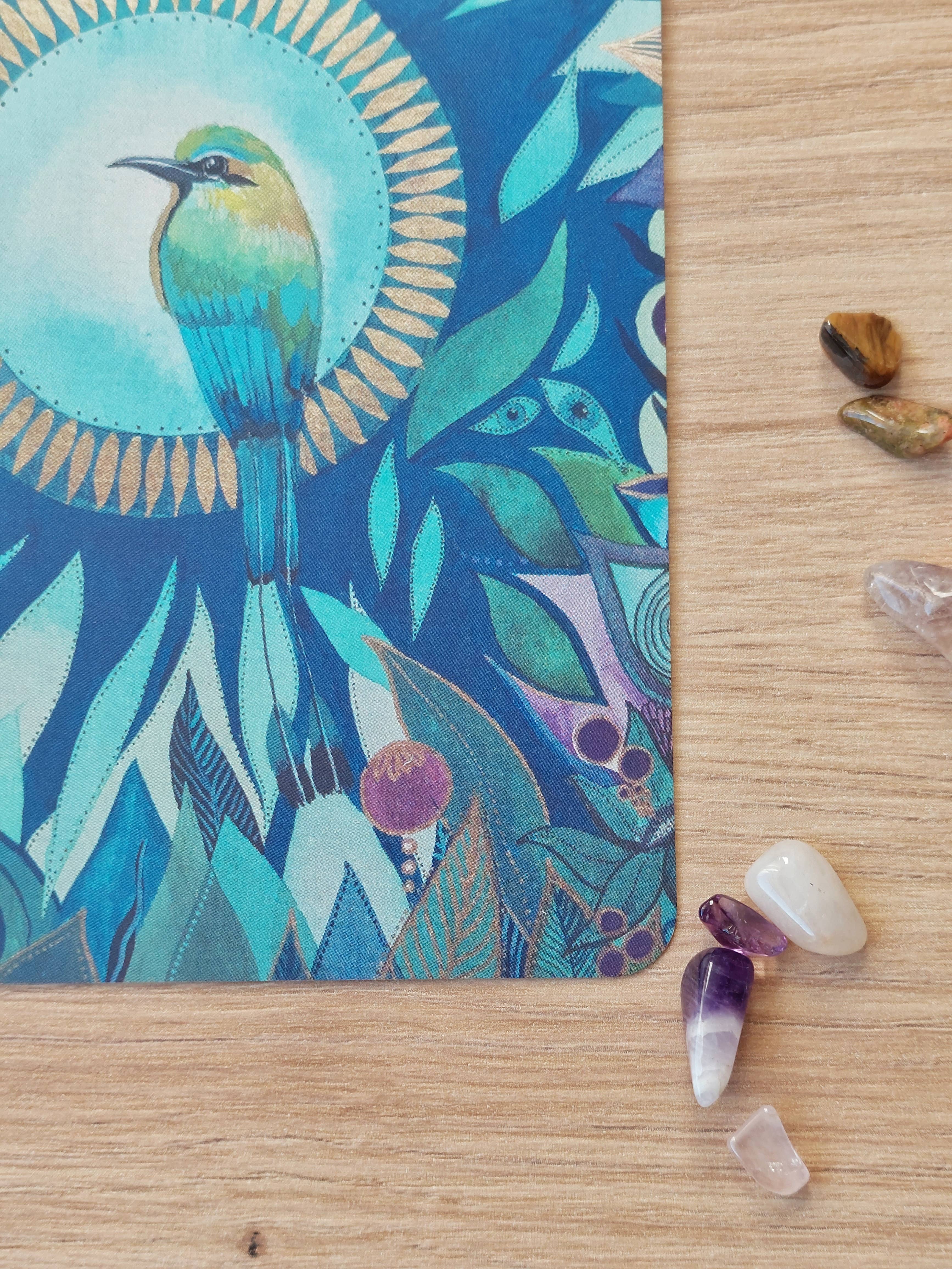 sieben lichter – wholesale Postcard – Art postcard "The Ancestral Bird"1