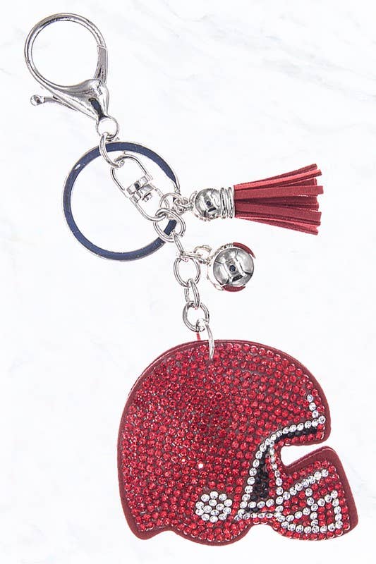 Suzie Q USA - Wholesale Keychain - Women's - Football Helmet Keychain