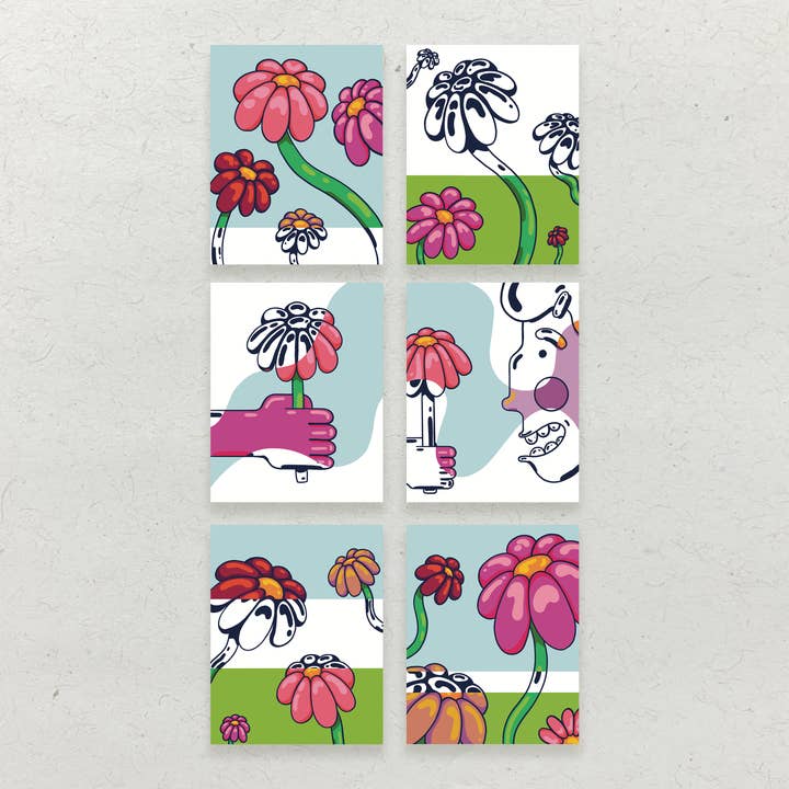 Spring Growth Print Series for wholesale by Hard Pass Creative