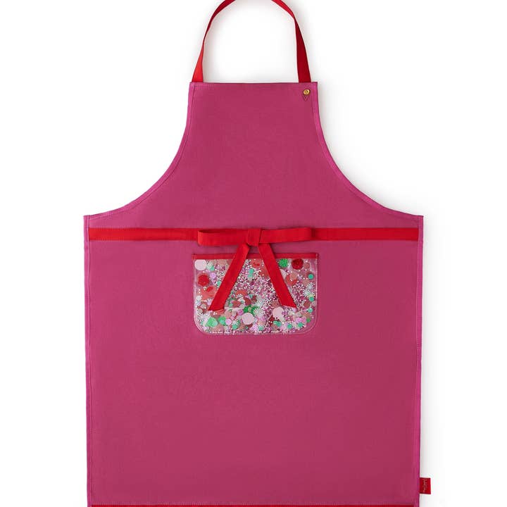 PRETTY IN PINK CONFETTI APRON and other Purchase Wholesale baking accessories. Free Returns & Net 60 Terms on Faire trending on Faire.