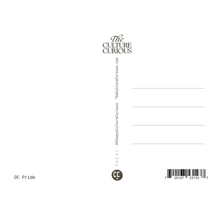 The Culture Curious - Wholesale Postcard - World Pride in Washington DC5