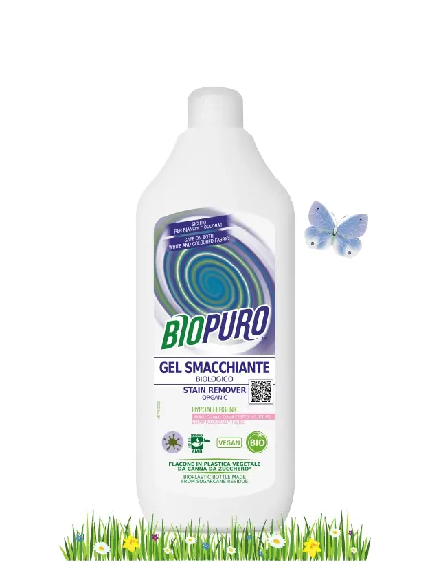 NIVEL SRL SOCIETÀ BENEFIT – wholesale Fläckborttagare – Biopuro - Organisk fläckborttagningsgel - för vita och färgade produkter 500mL0