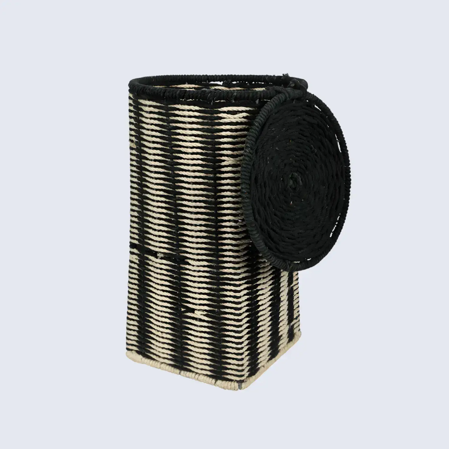 Muqeem & Brothers - Wholesale Laundry Basket - Handmade Cotton & Iron Laundry Basket & Organizer- Small3