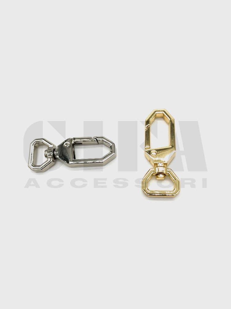 Gifa Accessori - Wholesale Clasp - Hexagonal carabiners 1.2 cm item 3001393