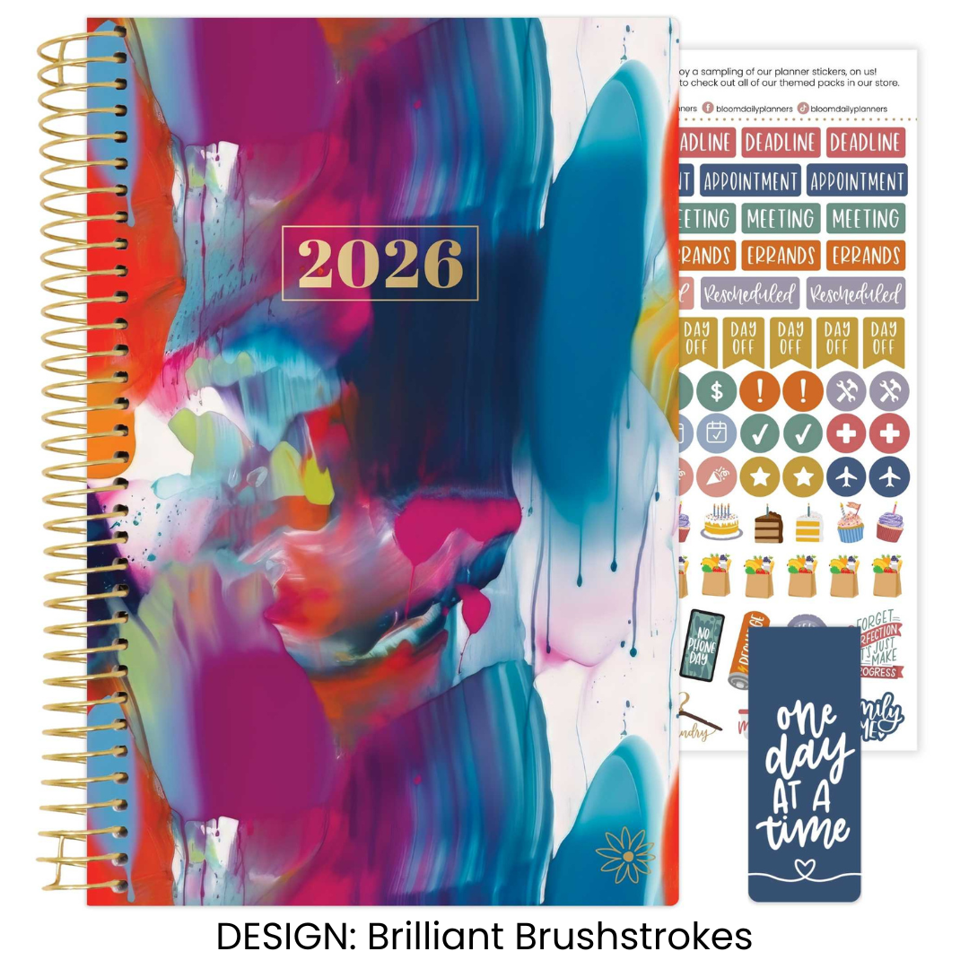 bloom daily planners - Wholesale Planner - 2026 Soft Cover Planner - 5" x 8" size3