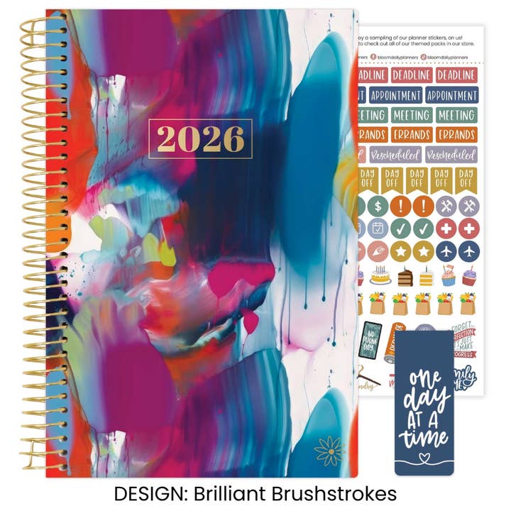 bloom daily planners - Wholesale Planner - 2026 Soft Cover Planner - 5" x 8" size3