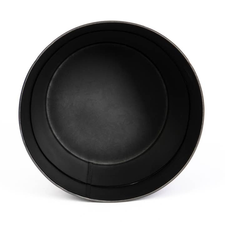 Willow Group - Wholesale Plant Pot - Black Tin Planter w/ PVC Liner 7"D4