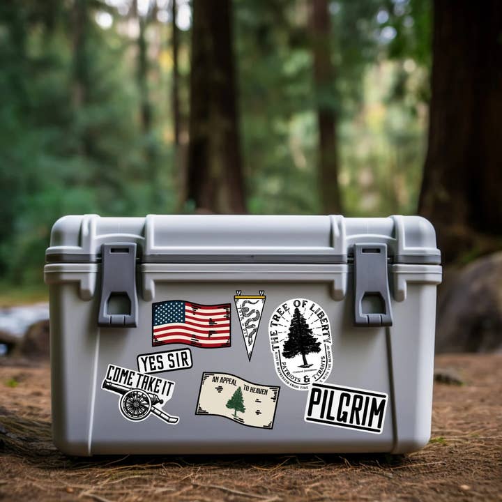 Pilgrim Trading Post - Wholesale Sticker - Join or Die Flag Sticker | Revolutionary War3