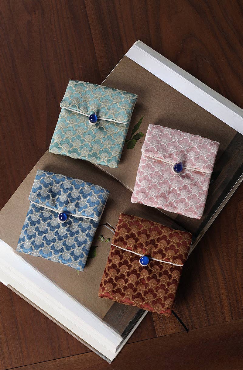 Gohobi （We cover U.S. import duties） – Großhandel Schmuckschatulle/-Organizer – Gohobi Deluxe Armbandtasche aus chinesischem Brokat9