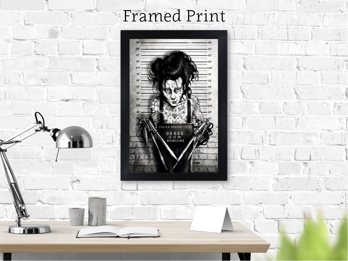 Black Market Art - Wholesale Art Print - Eddie Mugshot - Art Print7