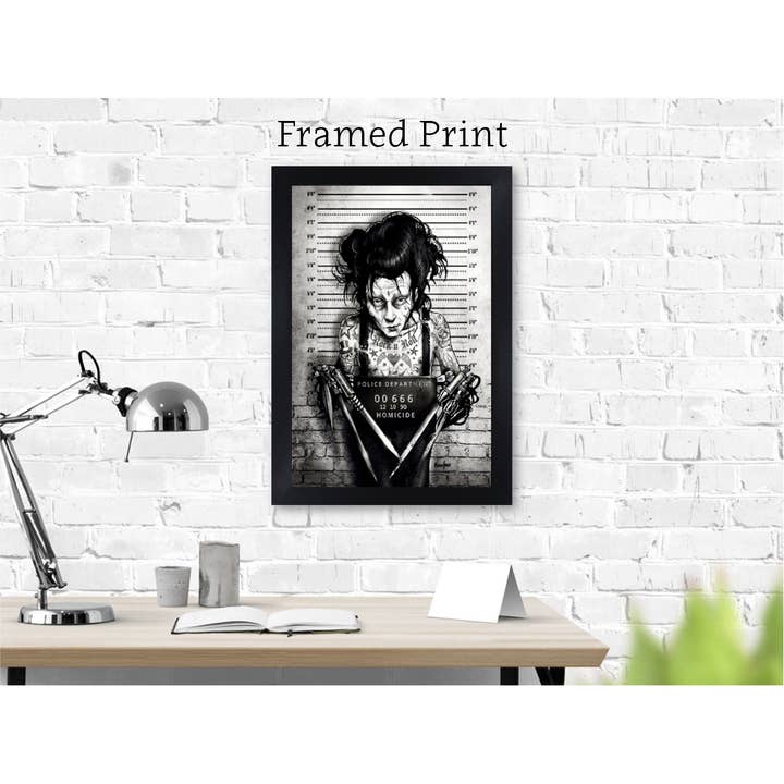 Black Market Art - Wholesale Art Print - Eddie Mugshot - Art Print7
