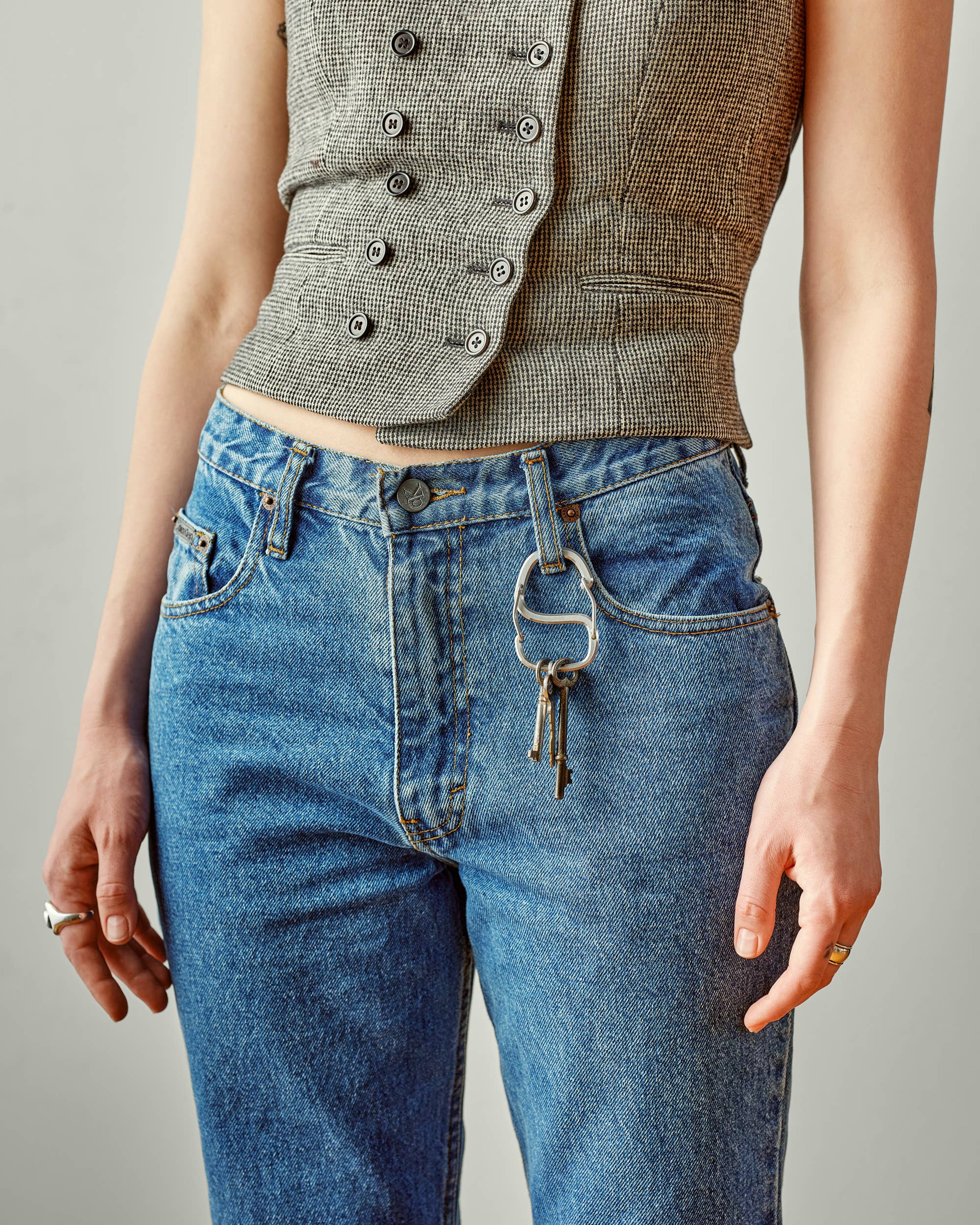 Craighill - Vendita all'ingrosso Portachiavi - Unisex - Coachwhip moschettone in acciaio inossidabile12