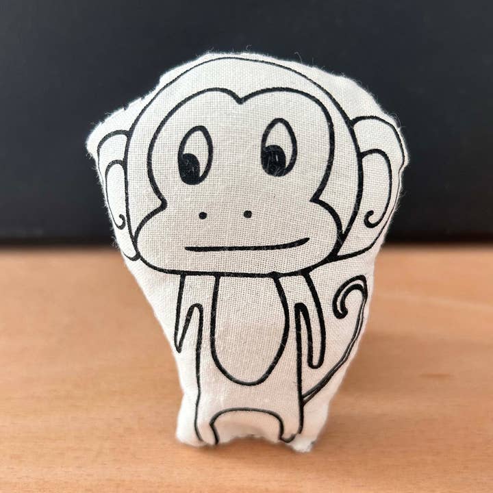 Monkey - Pocket Pal for wholesale by Fat Hen And Flo