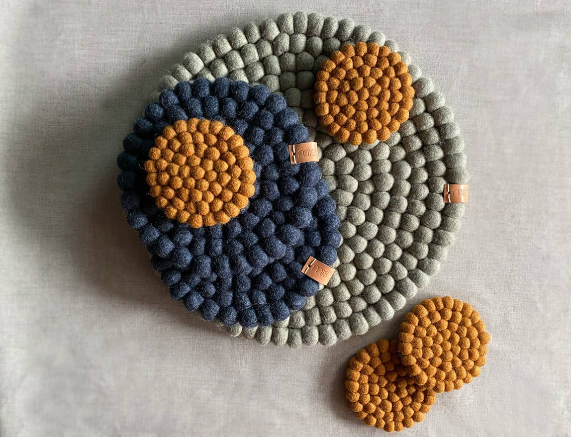 Mishum - Wholesale Trivet - Trivet Felt Wool3