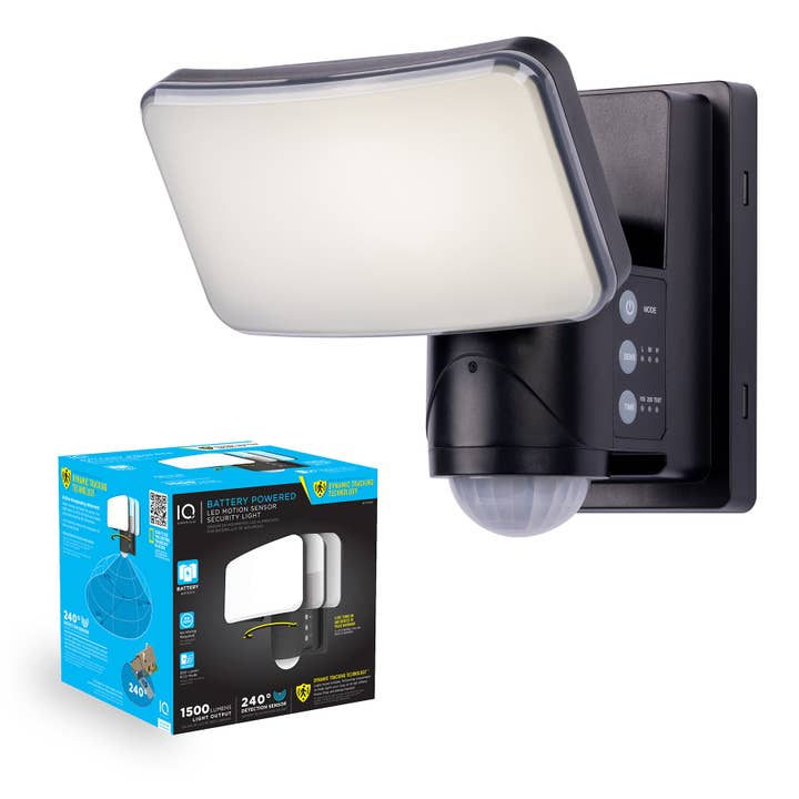 Dynamisk sporingsbatteridrevet bevægelsessikkerhedslys – 1500 lumen udendørs LED for engroshandel hos FLI Products