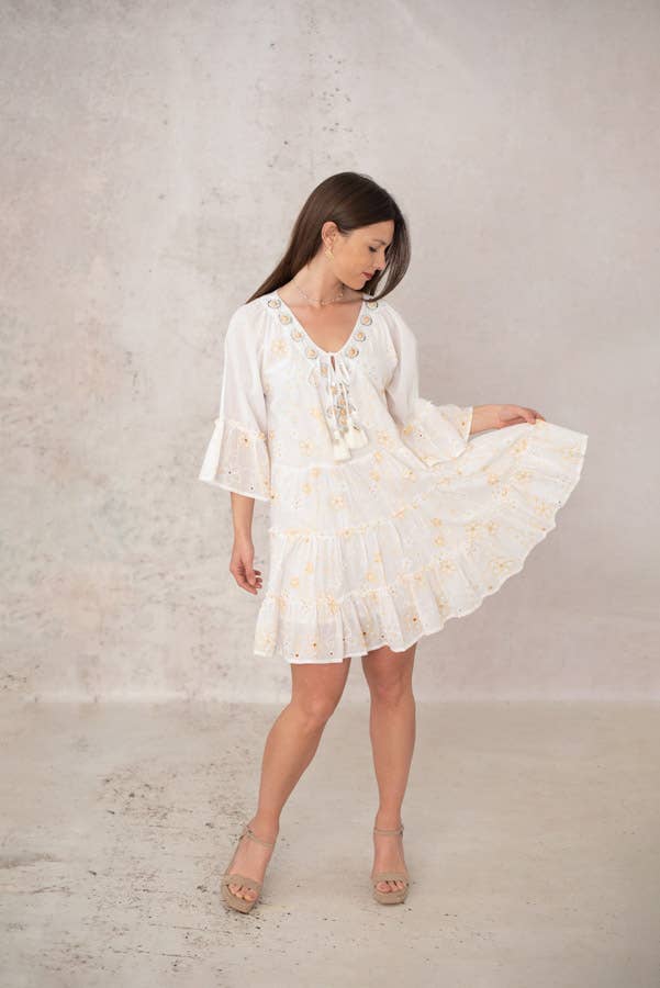 Lula Natura - Wholesale Dress - Women's - Pack of 2 LÍA SHORT DRESSES5