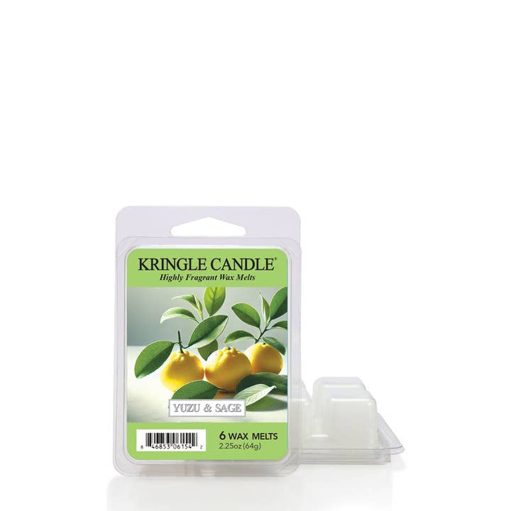 Waxmelt | Yuzu & Sage for wholesale by Kringle Candle Company