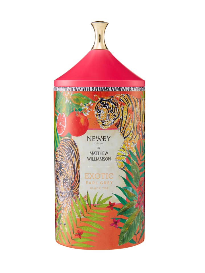 Matthew Williamson Collection- Exotic Earl Grey for wholesale by Newby Teas USA