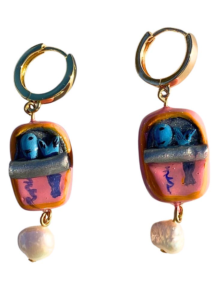 Sardine Hoops for wholesale by Sumaq