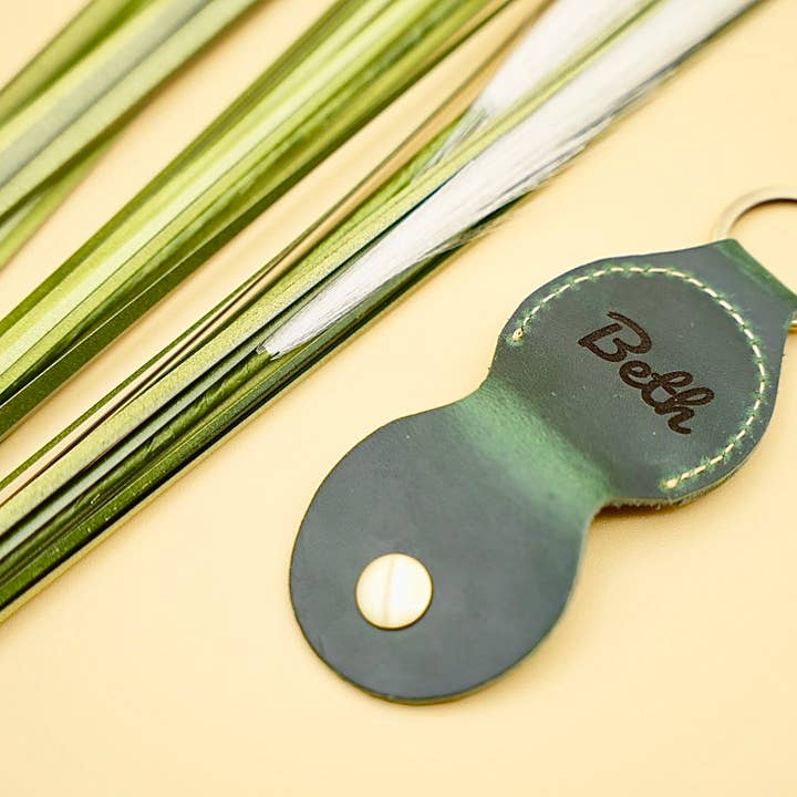 American Leather Goods - Wholesale Keychain - Unisex - Leather Guitar Pick Holder and Keychain Organizer8