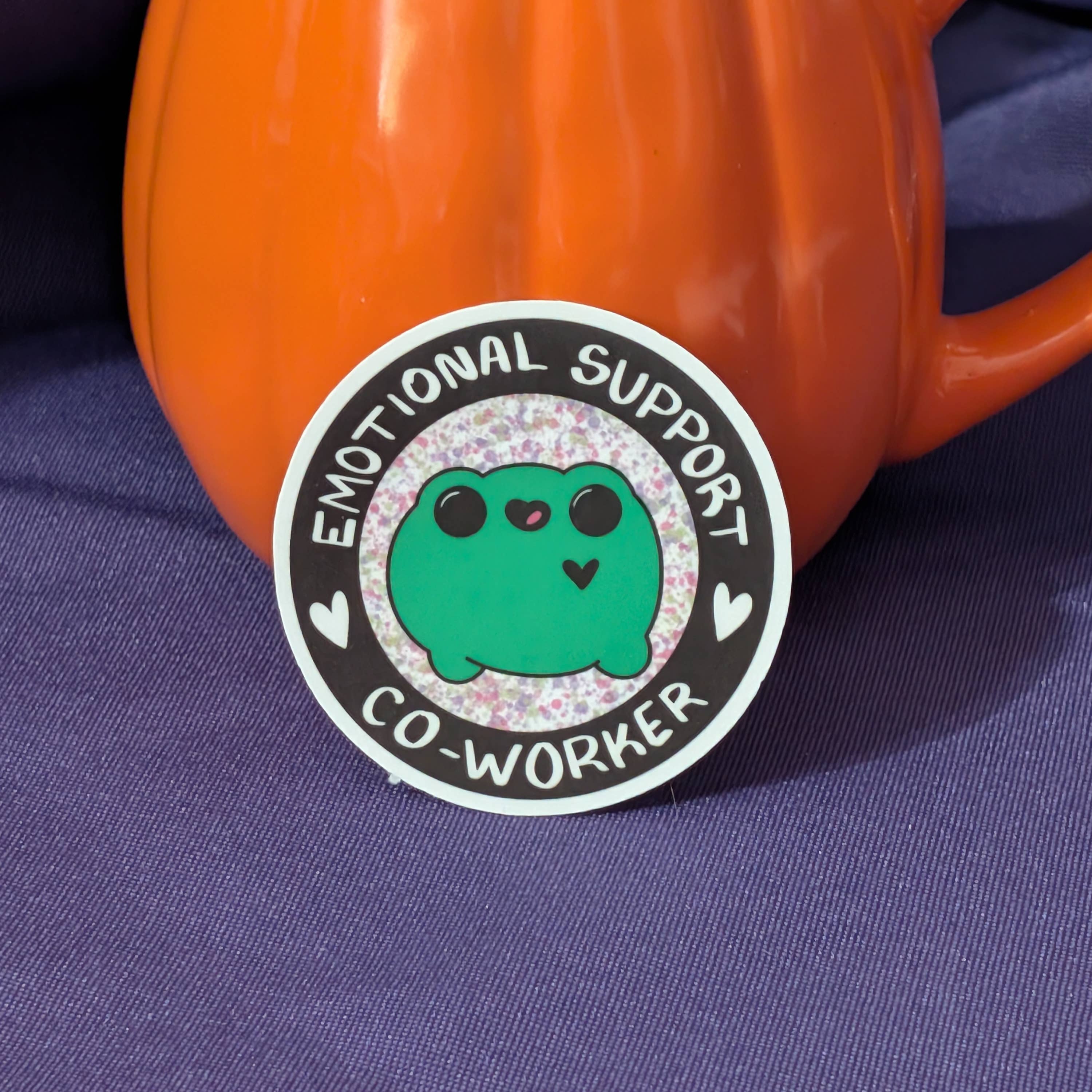 The Creative LMT - Wholesale Sticker - Emotional Support Co-Worker Vinyl Sticker