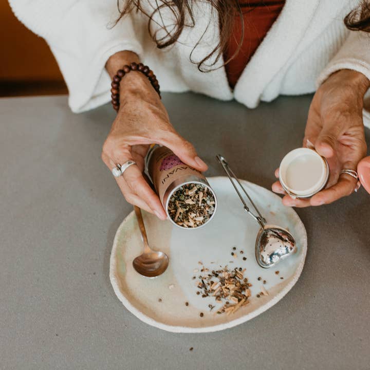 PAAVANI Ayurveda - Wholesale Tea Strainer/Infuser - Heart Tea Infuser | Stainless Steel Strainer for Loose-Leaf 3