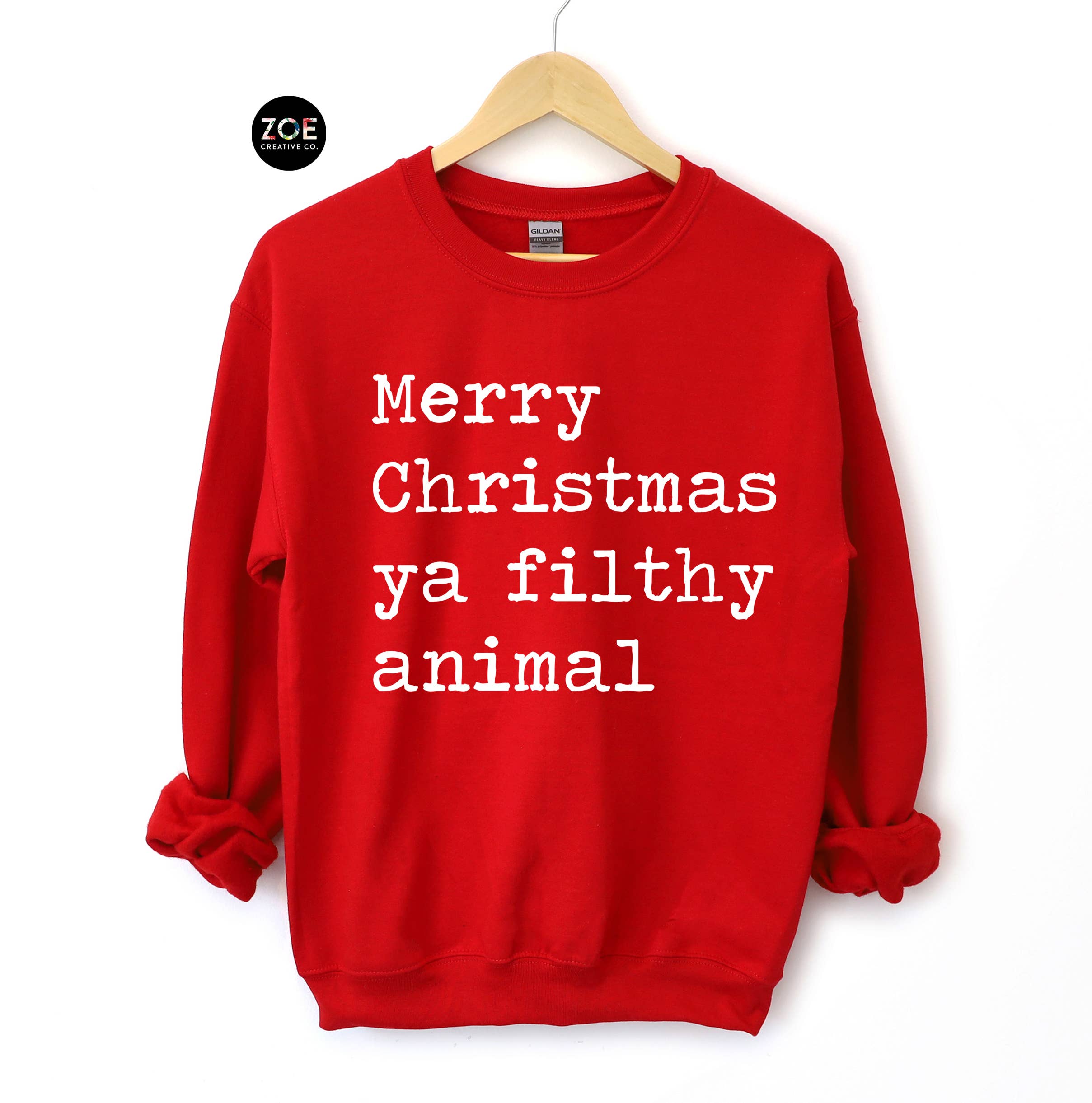 Zoe Creative Co - Wholesale T-shirt met print - Dames - Merry Christmas Ya Filthy Animal Home Alone T-shirt7