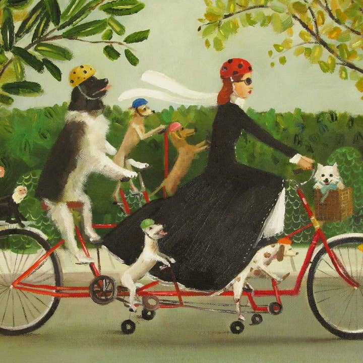 JANET HILL STUDIO - Wholesale Art Print - Miss Moon Lesson Nine Art Print - 8.5" X 11"1