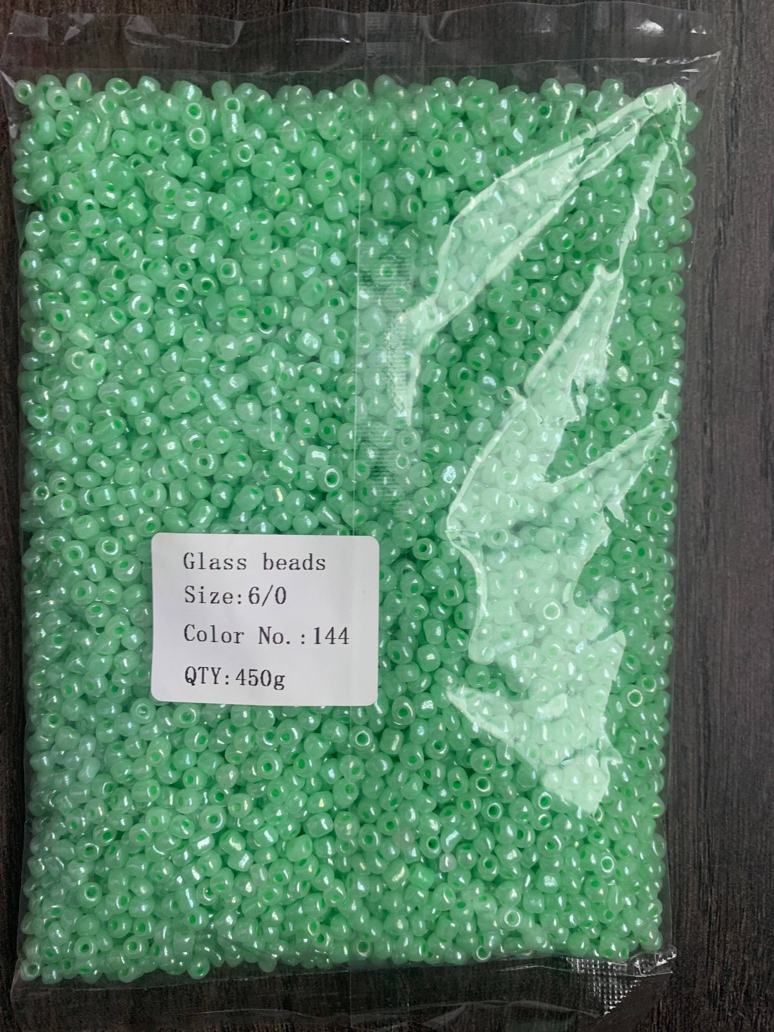 MaddieMayShop - Wholesale Beads - 6/0 Seed Beads~  Glass Beads 450 Grams, Seed Beads Bulk0