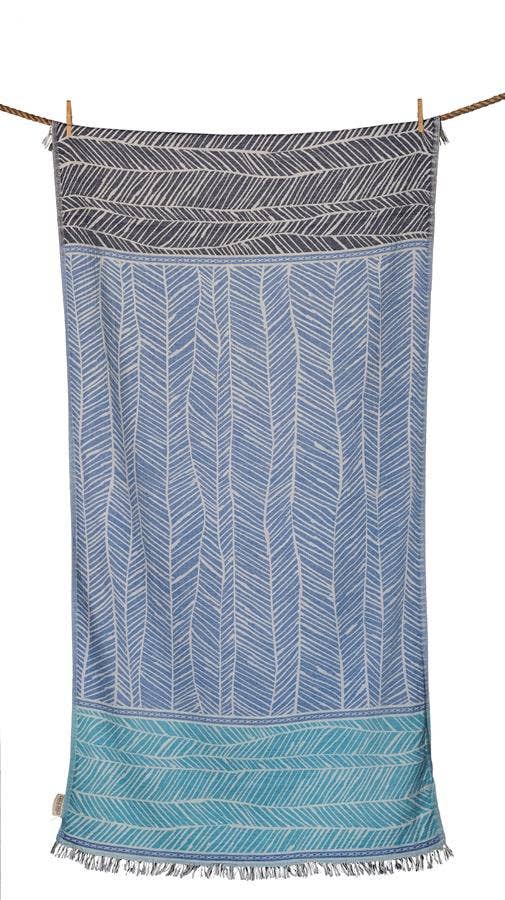 AELIA ANNA – wholesale Strandhandduk – STRANDHANDDUK FTELIA PARL.BLA, TURKOS & MARINBLÅ0