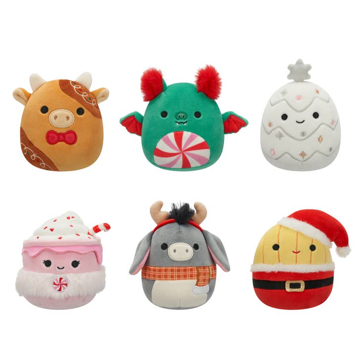 Squishmallows 4" Holiday Mystery Capsule Plush 12pc Display and other Purchase Wholesale gift sets christmas. Free Returns & Net 60 Terms on Faire trending on Faire.