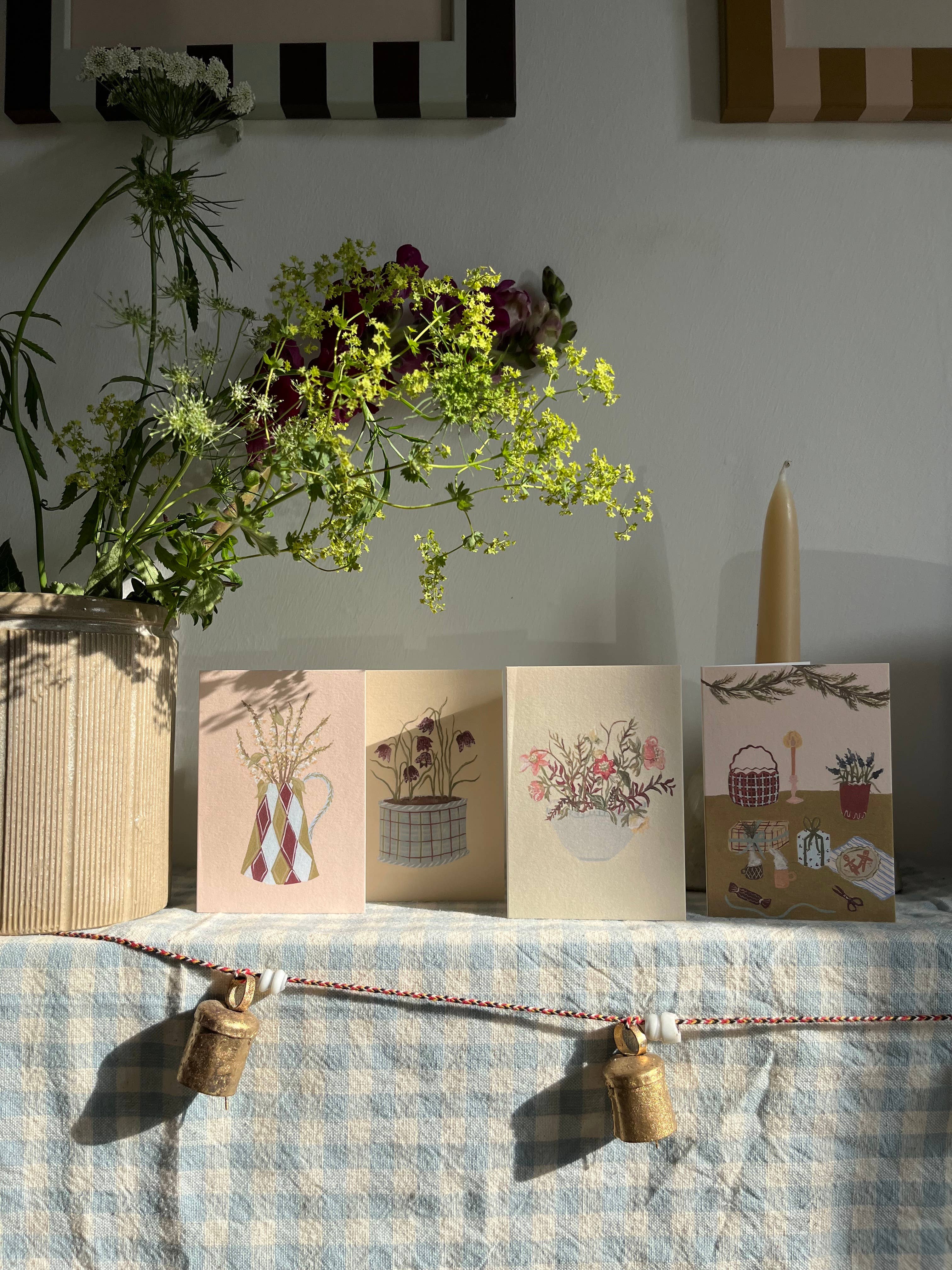 Harriet Watson - Vente Carte de vœux classique - Mini-carte Hellébore & More 3