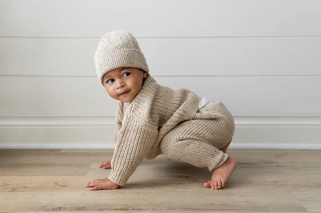 Yooushi - Wholesale Pants - Baby - Speckled Oak Knit Pants6