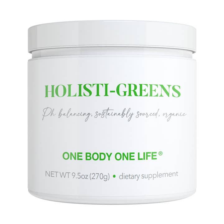 Méga-mélange biologique Holisti-Greens pour la vente par One Body One Life