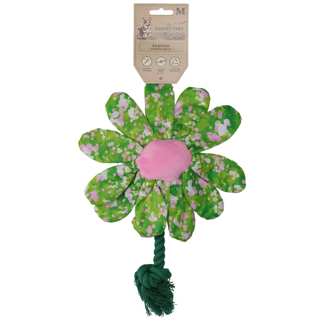 Hofman Animal Care - Vendita all'ingrosso Giocattolo di corda - Cani - Giardino Zampe Fiore Estate Arbusti M0