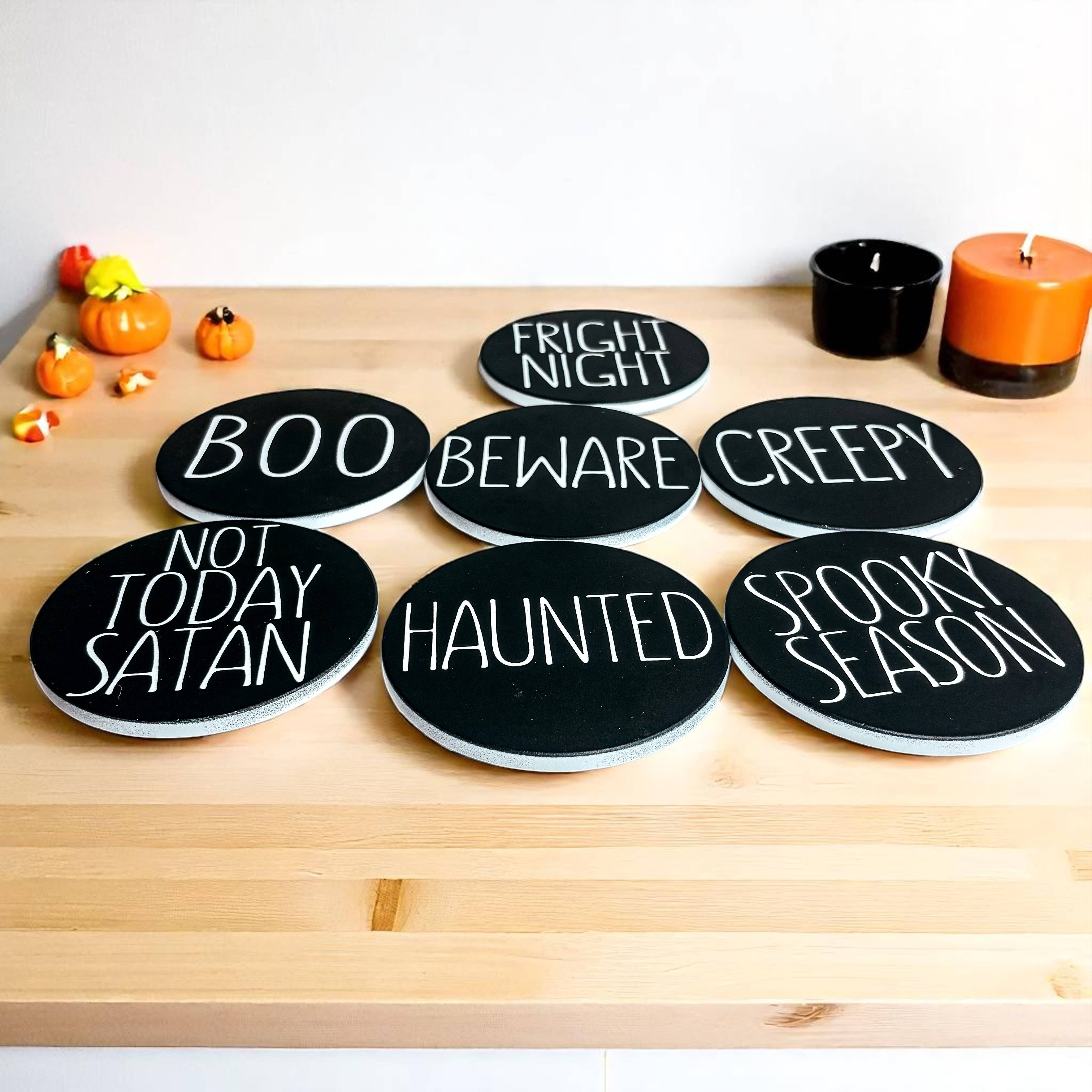 Gia Roma - Wholesale Coasters - Sale - Fall & Halloween Ceramic Coaster Sets Unique & Chic43