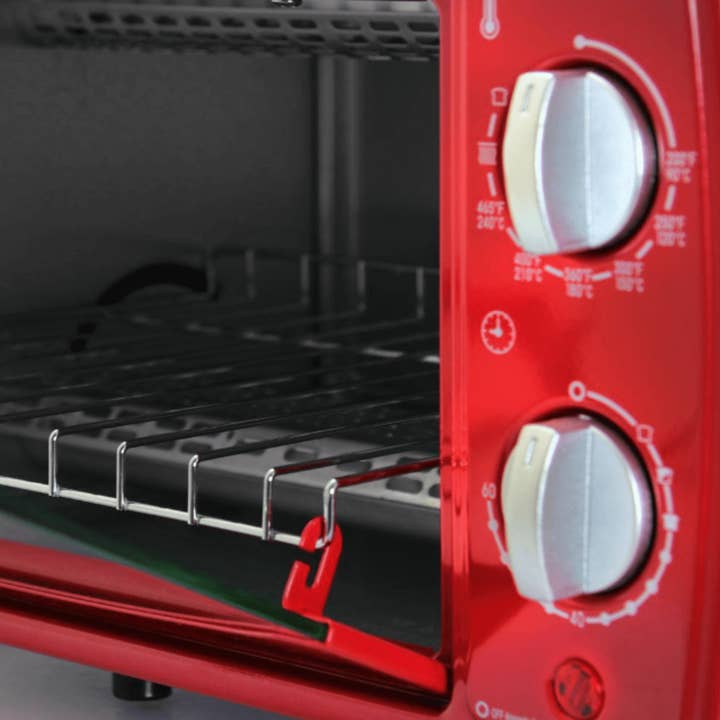 JupiterGear Home - Wholesale Toaster - Better Chef 9L Toaster Oven Broiler with Slide-Out Rack8
